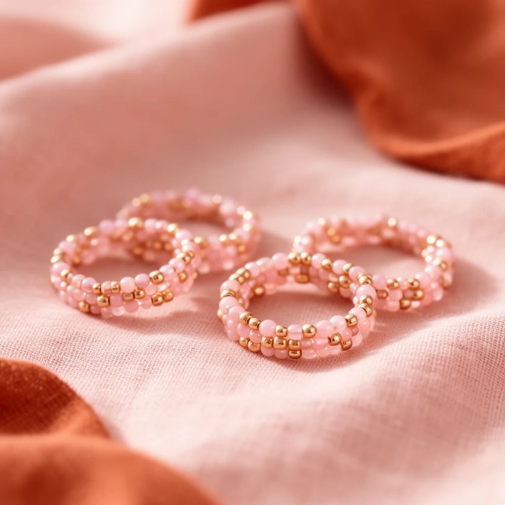 Bagues en perles
